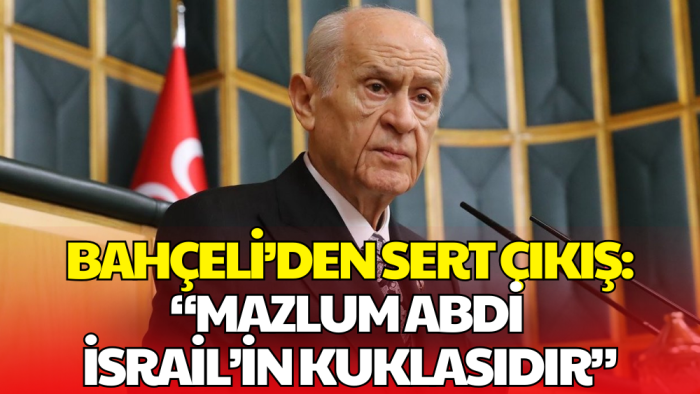 Devlet Bahçeli’den Sert Çıkış: 'Mazlum Abdi İsrail'in Kuklasıdır'